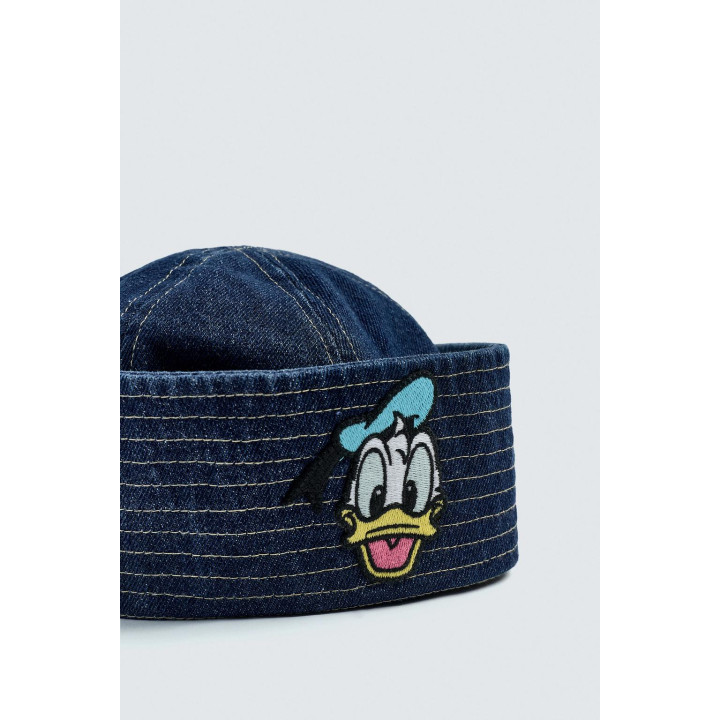 ДЖИНСОВАЯ ШАПКА С НАШИВКОЙ DONALD DUCK HARRY LAMBERT FOR ZARA X DISNEY
