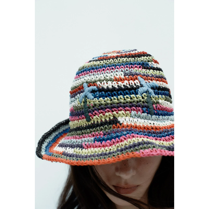 ПЛЕТЕНАЯ РАЗНОЦВЕТНАЯ ПАНАМА