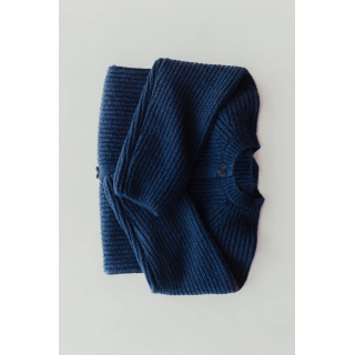 ВЯЗАНЫЙ КАРДИГАН С СЕРДЦАМИ