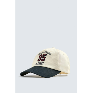 КЕПКА С КОМБИНИРОВАННОЙ ВЫШИВКОЙ