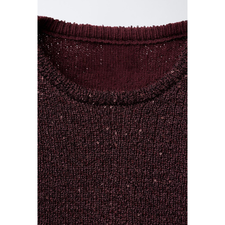 СВИТЕР С ПАЙЕТКАМИ