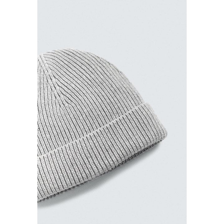 ТРИКОТАЖНАЯ ШАПКА ИЗ ХЛОПКА И КАШЕМИРА