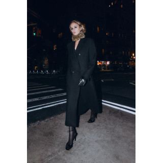 Поверхностная кожа пальчики с искусственным мехом и животным принтом