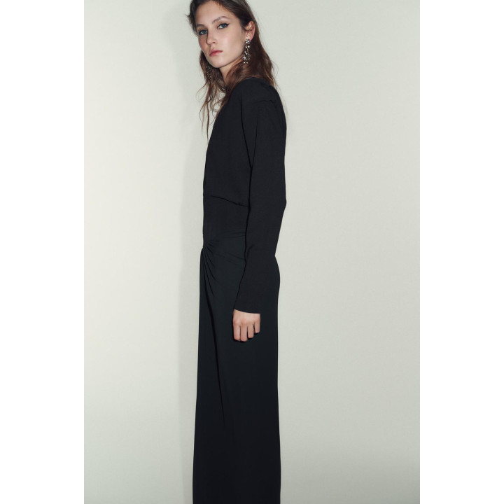 ТРИКОТАЖНЫЙ ТОП С ПОДПЛЕЧНИКАМИ