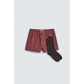 НАБОР: БОКСЕРЫ + НОСКИ