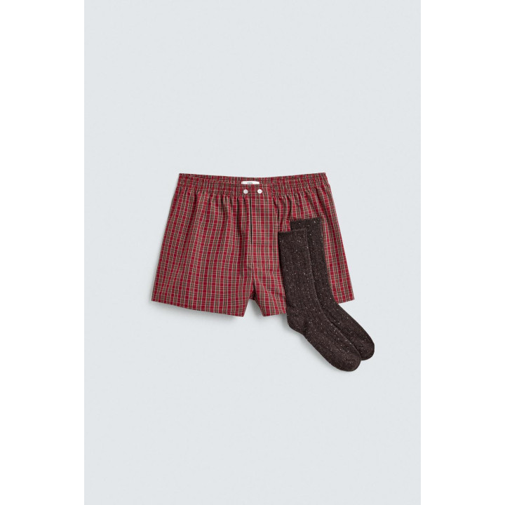 НАБОР: БОКСЕРЫ + НОСКИ