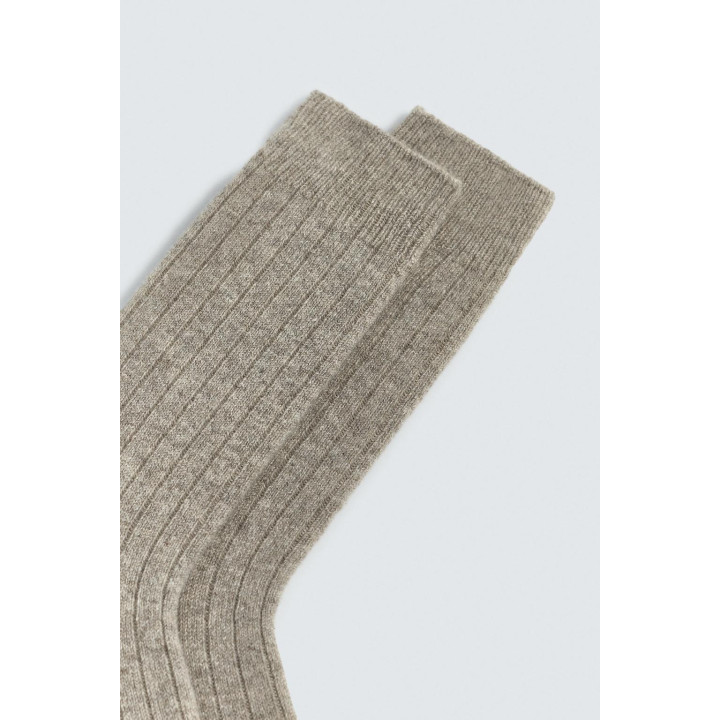 НОСКИ ИЗ КАШЕМИРА В РУБЧИК