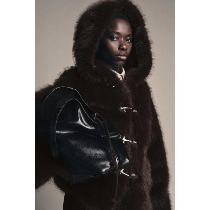 КОРОТКОЕ ПАЛЬТО ИЗ ИСКУССТВЕННОГО МЕХА — ZW COLLECTION