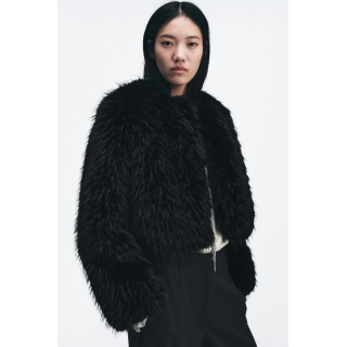 КУРТКА ИЗ ИСКУССТВЕННОГО МЕХА — ZW COLLECTION