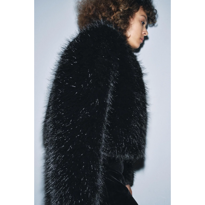 КУРТКА ИЗ ИСКУССТВЕННОГО МЕХА — ZW COLLECTION