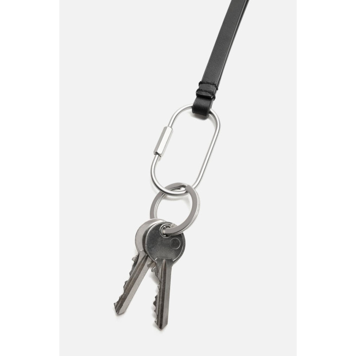 КОЖАНЫЙ БРЕЛОК С ПОДВЕСКОЙ