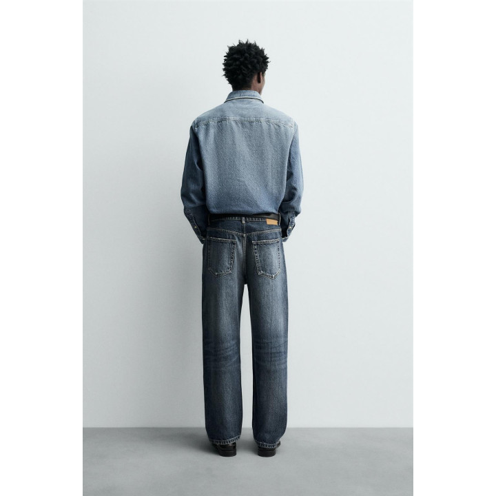 ДЖИНСЫ STRAIGHT ДЛИНОЙ ДО ЩИКОЛОТКИ