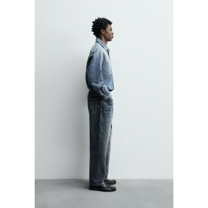 ДЖИНСЫ STRAIGHT ДЛИНОЙ ДО ЩИКОЛОТКИ