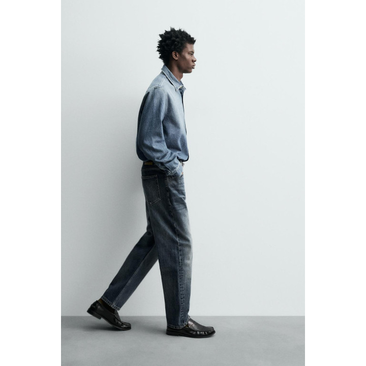 ДЖИНСЫ STRAIGHT ДЛИНОЙ ДО ЩИКОЛОТКИ