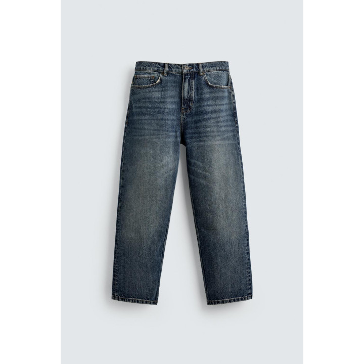 ДЖИНСЫ STRAIGHT ДЛИНОЙ ДО ЩИКОЛОТКИ