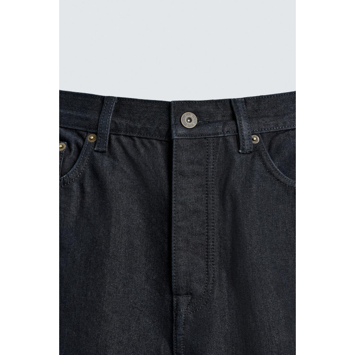 ДЖИНСЫ STRAIGHT FIT ХЛОПОК — ШЕРСТЬ