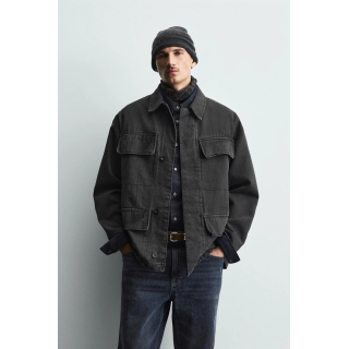 КУРТКА RELAXED FIT С КАРМАНАМИ