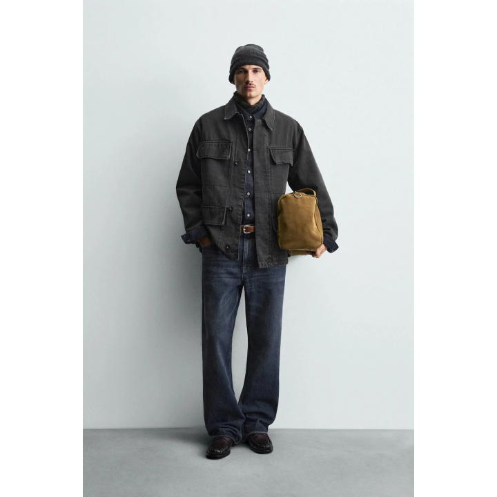 КУРТКА RELAXED FIT С КАРМАНАМИ