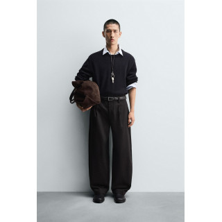 ДЖИНСЫ BALLOON FIT С ЗАЩИПАМИ