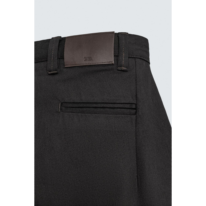 ДЖИНСЫ BALLOON FIT С ЗАЩИПАМИ