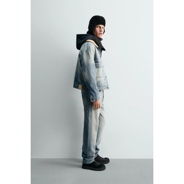 Джинсовая куртка с защипами x sr_a