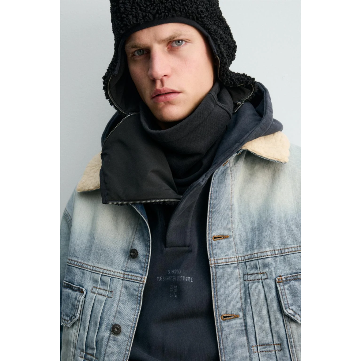 Джинсовая куртка с защипами x sr_a