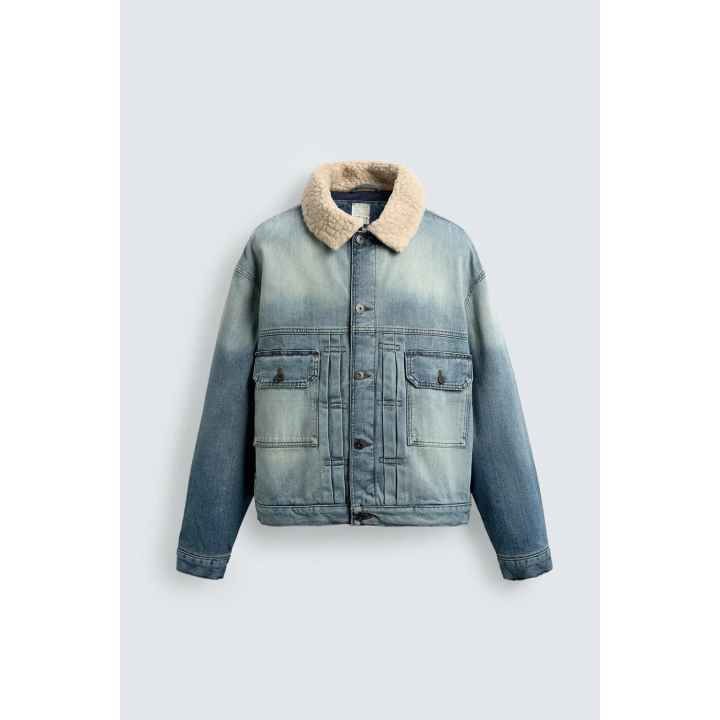 Джинсовая куртка с защипами x sr_a