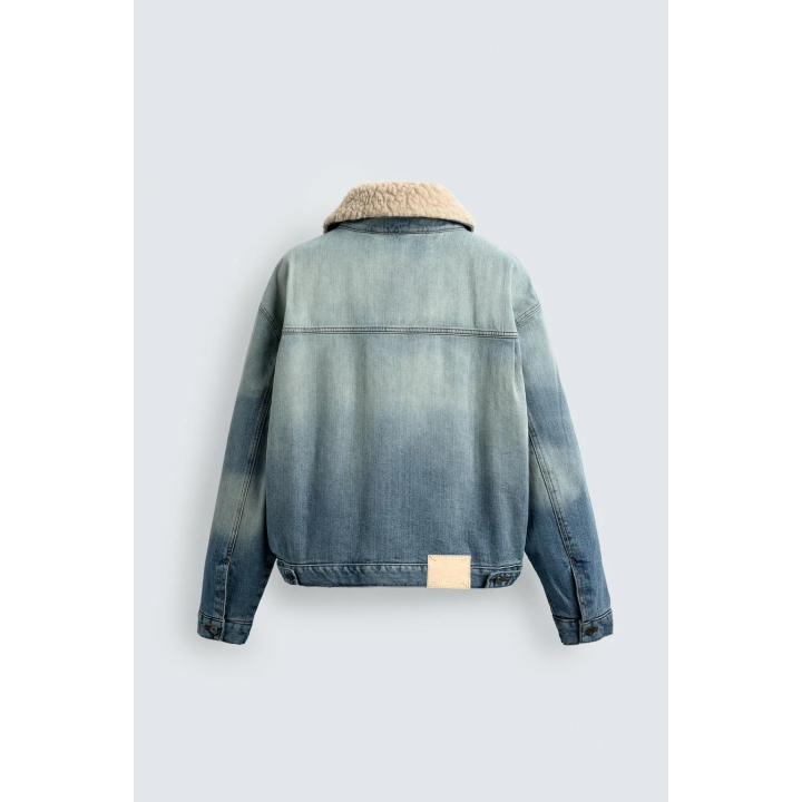 Джинсовая куртка с защипами x sr_a