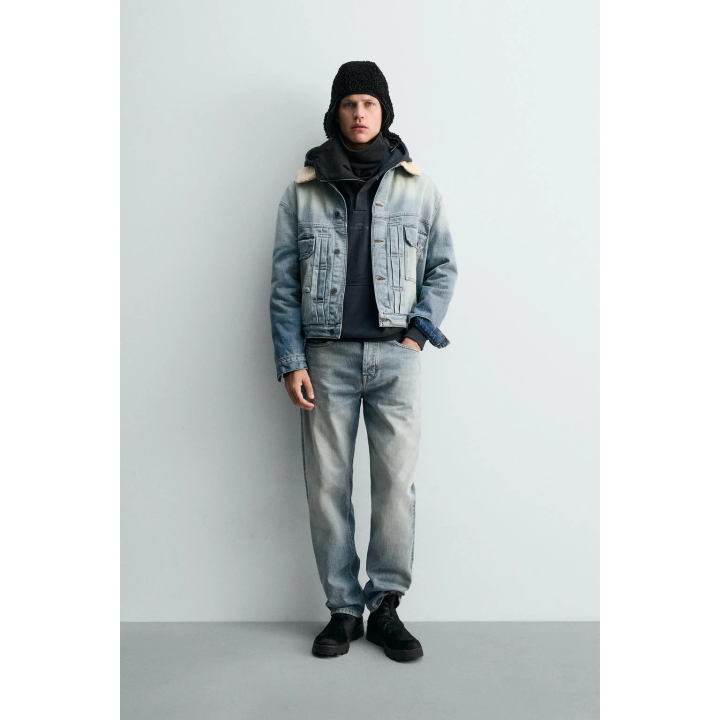 Джинсовая куртка с защипами x sr_a