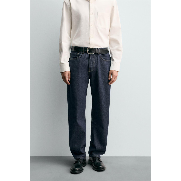 ДЖИНСЫ STRAIGHT ДЛИНОЙ ДО ЩИКОЛОТКИ SELVEDGE