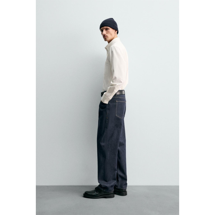 ДЖИНСЫ STRAIGHT ДЛИНОЙ ДО ЩИКОЛОТКИ SELVEDGE