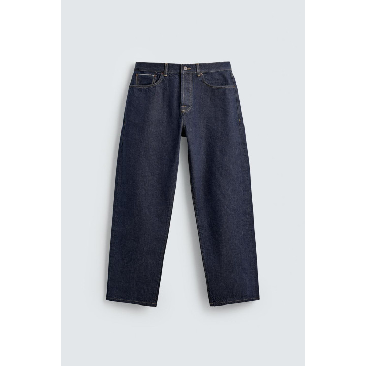 ДЖИНСЫ STRAIGHT ДЛИНОЙ ДО ЩИКОЛОТКИ SELVEDGE