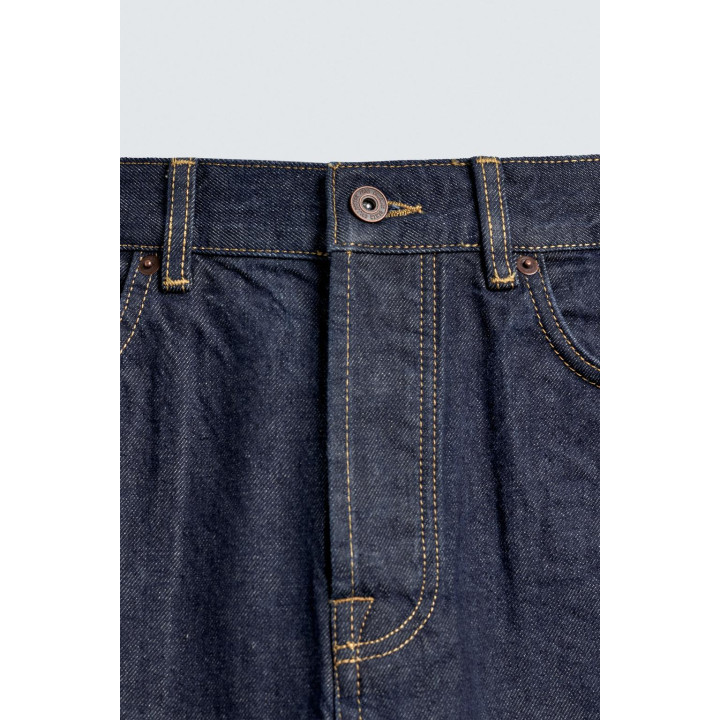 ДЖИНСЫ STRAIGHT ДЛИНОЙ ДО ЩИКОЛОТКИ SELVEDGE