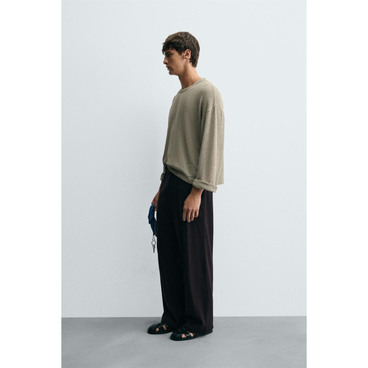 ФУТБОЛКА ИЗ АЖУРНОЙ ТКАНИ