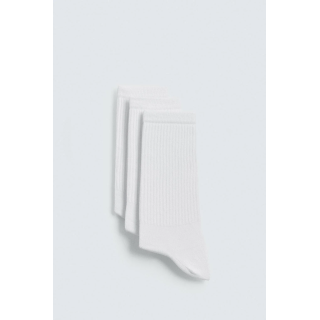 Набор из 3 пар базовых носков с ребристым узором