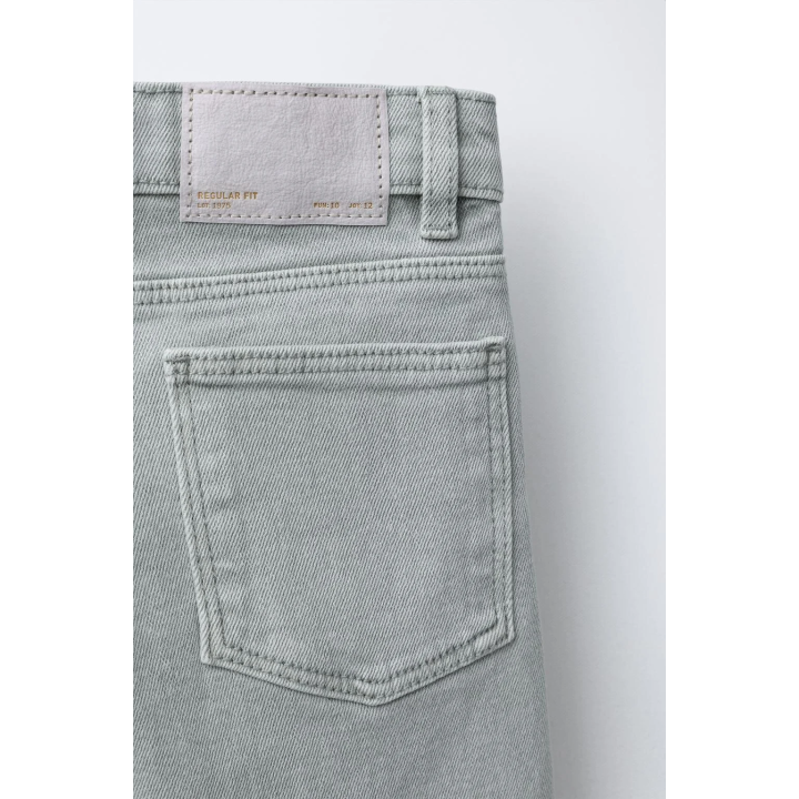 ПРЯМЫЕ БРЮКИ ИЗ САРЖИ