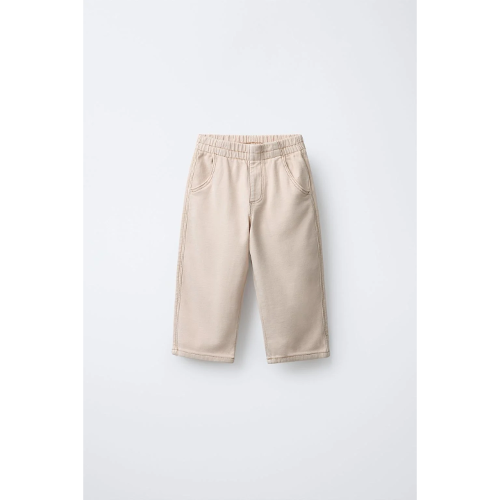 БРЮКИ BAGGY ЭЛАСТИЧНЫЕ СО СТРОЧКОЙ