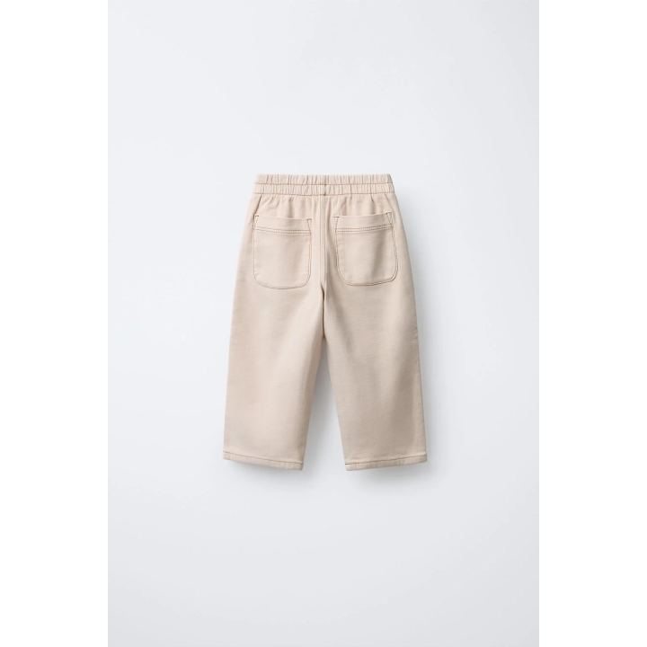 БРЮКИ BAGGY ЭЛАСТИЧНЫЕ СО СТРОЧКОЙ