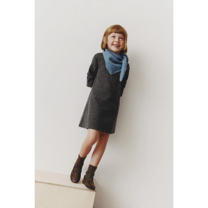 ПЛАТЬЕ SOFT TOUCH С ВЫШИТОЙ НАДПИСЬЮ