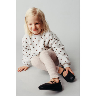 Леггинсы мягкого ворса с ребристым узором