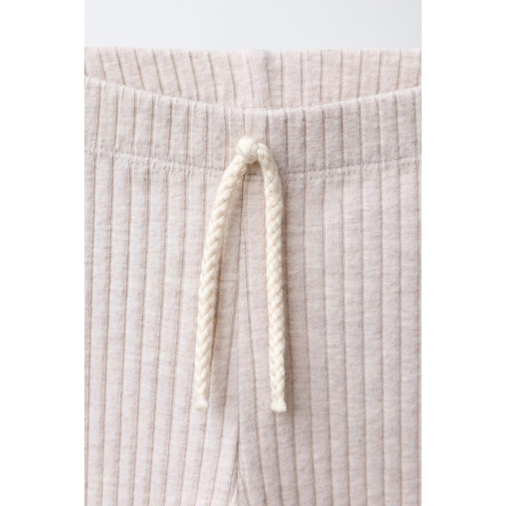 Леггинсы мягкого ворса с ребристым узором