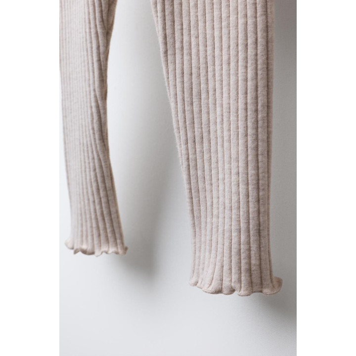 Леггинсы мягкого ворса с ребристым узором