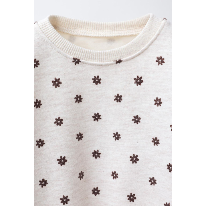 ТОЛСТОВКА С БЛЕСТЯЩИМ ПРИНТОМ