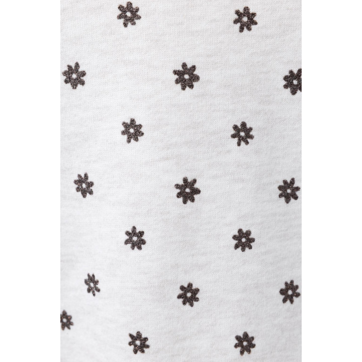 ТОЛСТОВКА С БЛЕСТЯЩИМ ПРИНТОМ