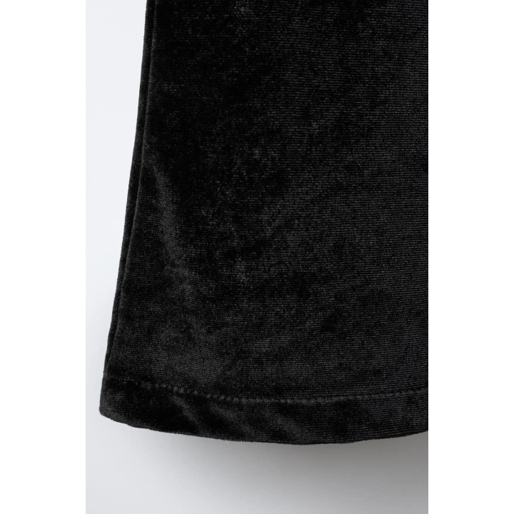 Брюки из вельвета с расклешенными штанинами