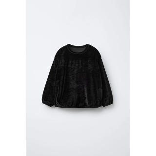 БАРХАТНАЯ ФУТБОЛКА С БАНТАМИ