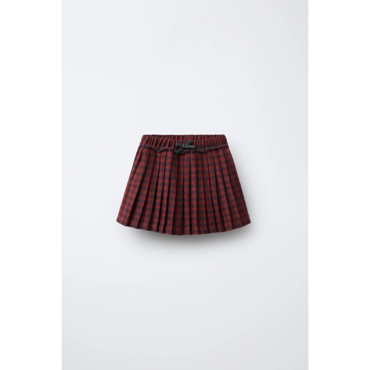 ЮБКА-ШОРТЫ ПЛИССЕ В КЛЕТКУ