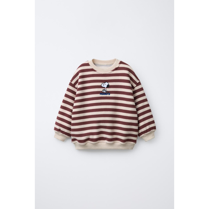 ТОЛСТОВКА В ПОЛОСКУ С ВЫШИВКОЙ SNOOPY PEANUTS™