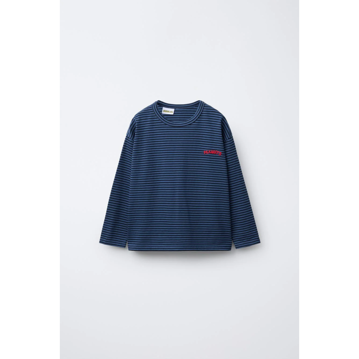 ФУТБОЛКА В ПОЛОСКУ С ВЫШИВКОЙ SNOOPY PEANUTS™