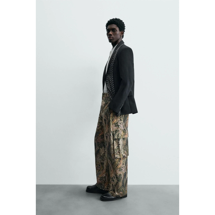 Брюки limited edition paisley barrel fit cargo